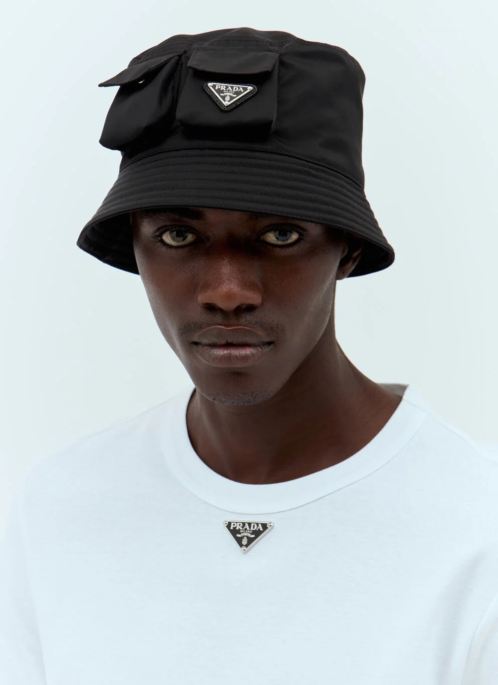 PRADA Re-Nylon バケットハット ブラック 大人気 数量限定