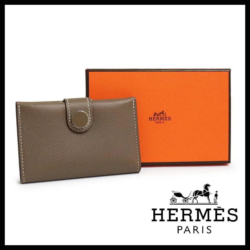素敵な１品★HERMES R.M.S ホルダー クルードセル カードケース