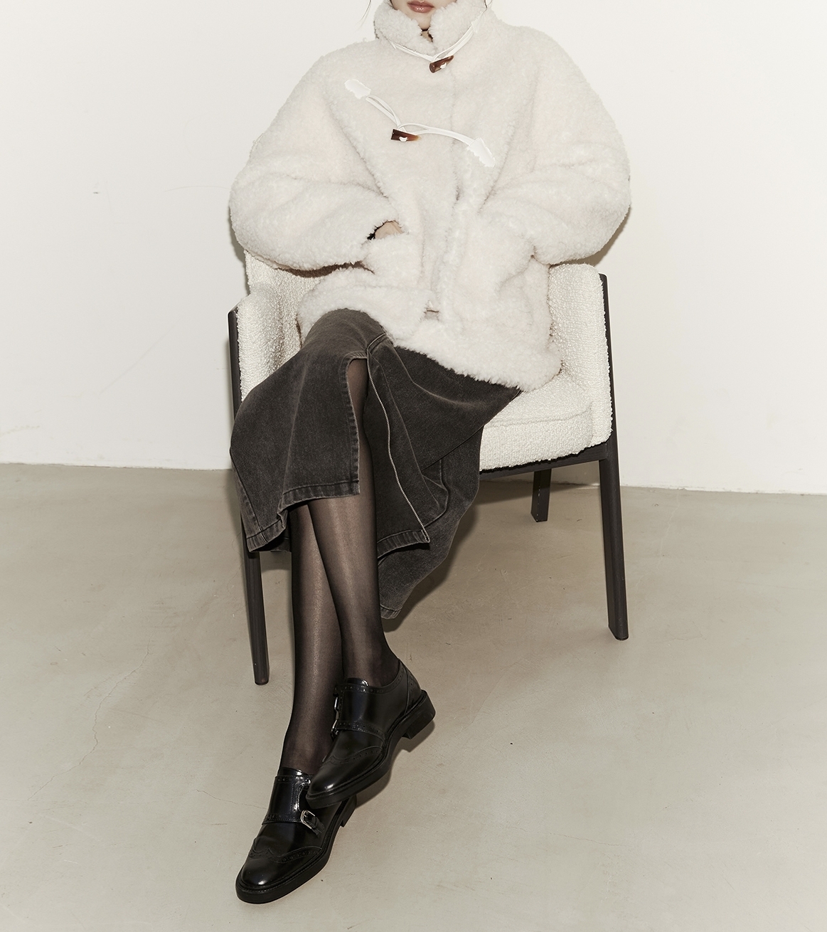 Lenina ♥ BABY OVER wool coat/追跡付 (LENINA/コート