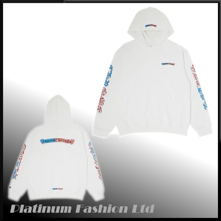 限定 コラボ【Chrome Hearts × Matty Boy】4th Of July hoodie