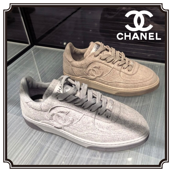 【人気モデル♡】CHANEL ウールスニーカー