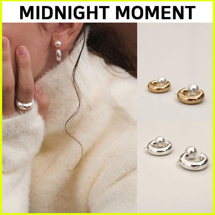 ★韓国大人気ブランド★MIDNIGHT MOMENT★pop pearl earring 韓国発【MIDNIGHT MOMENT】pop pearl earring ピアス ピアス