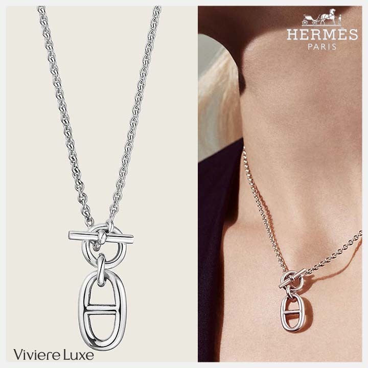 *HERMES* ネックレス アミュレット シェーヌダンクル 上品 高級