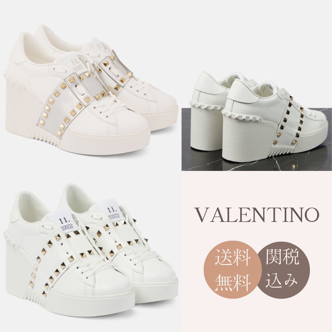 【VALENTINO GARAVANI】オープンディスコウェッジスニーカー