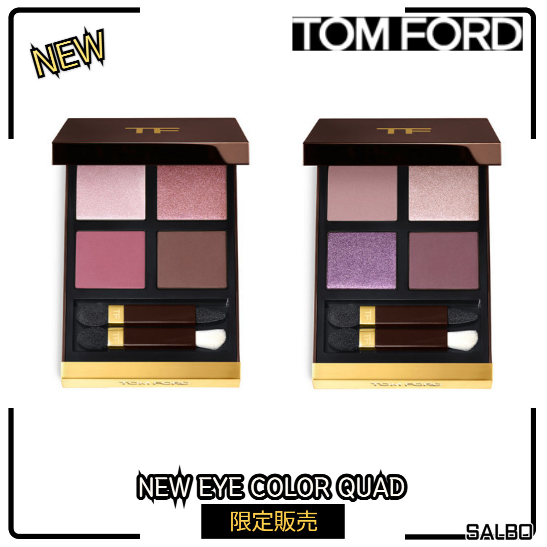[TOM FORD] ★24NEW★ NEW EYE COLOR QUAD(RUNWAY)