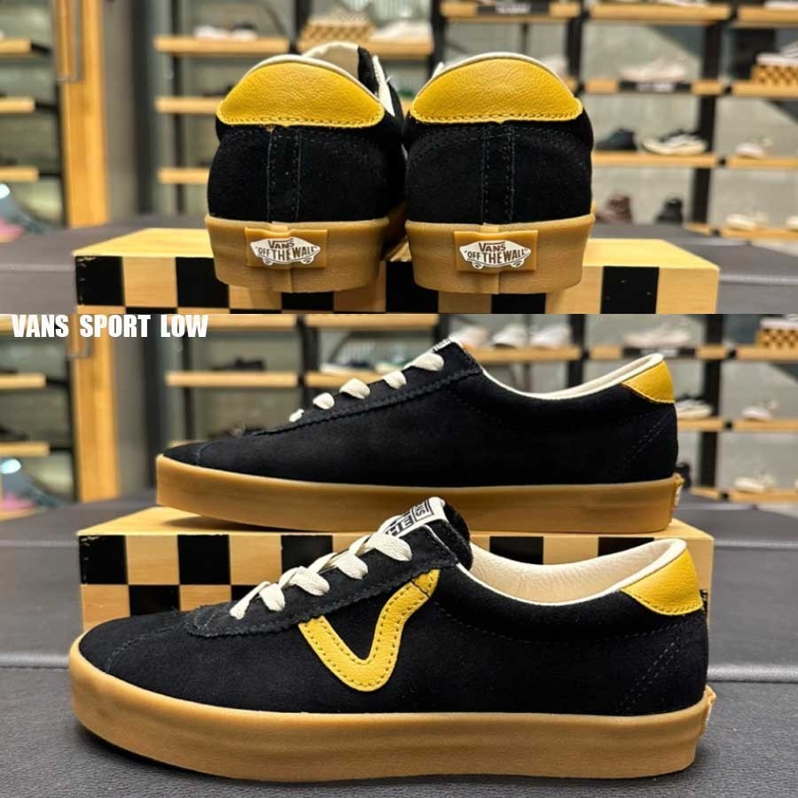 VANS★SPORT LOW★兼用★GUM POP BLACK/YELLOW