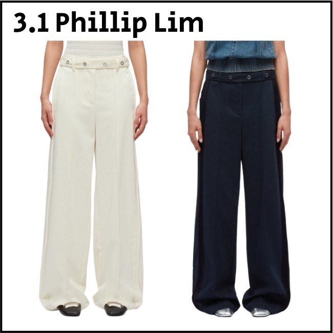 送料関税込【3.1 Phillip Lim】ベルト付きユーティリティパンツ