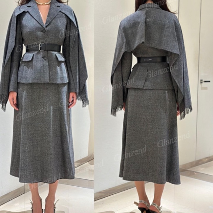 【大人の魅力♡】Dior ベルト付き ジャケット org.jpg