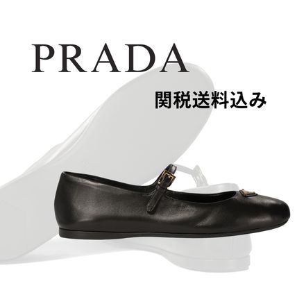 ギフトラッピングOK PRADA(プラダ) フラットシューズ(レディース) - 海外通販のBUYMA