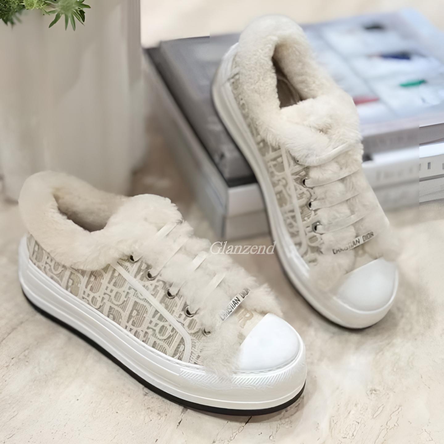 可愛いふわふわ♪【Dior】Walk'n'Dior オブリーク スニーカー