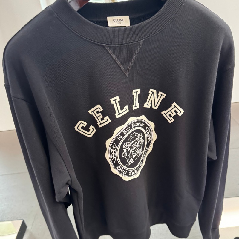 ★紋章デザイン★【CELINE】ルーズフィットスウェット