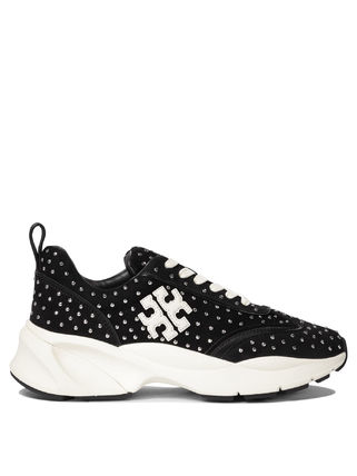スニーカー TORY BURCH Woman Sneakers Black 161961 043 Amazon.com | Tory Burch Women's Kick Trainer Fashion
