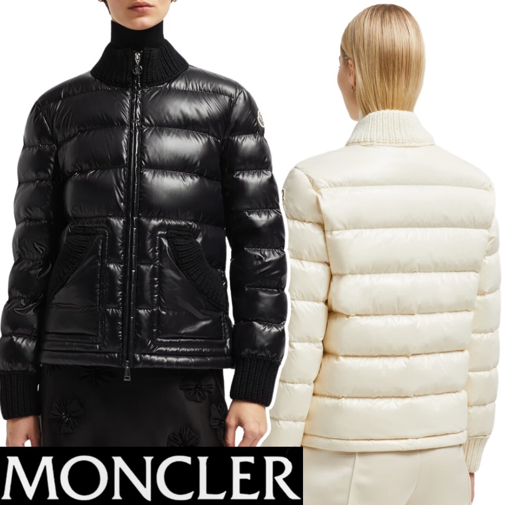 【MONCLER】2色☆Arcelot ロゴパッチ Short ダウンジャケット