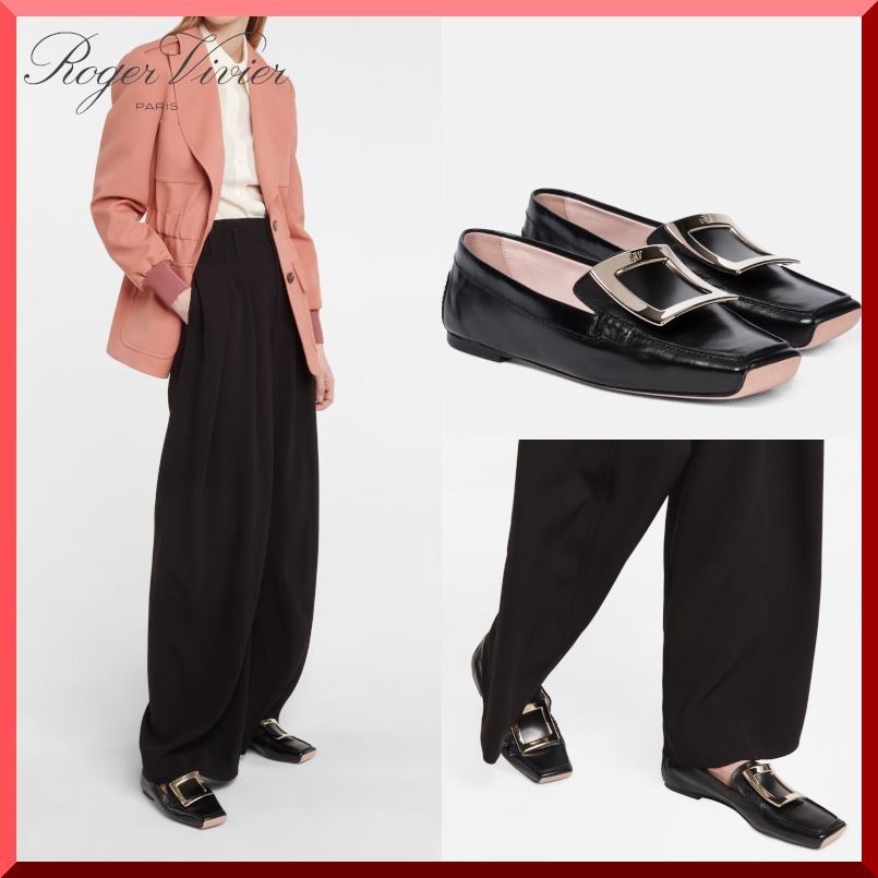 SALE☆VIP割【Roger Vivier】Viv Driver Loafers 関税/送料込み