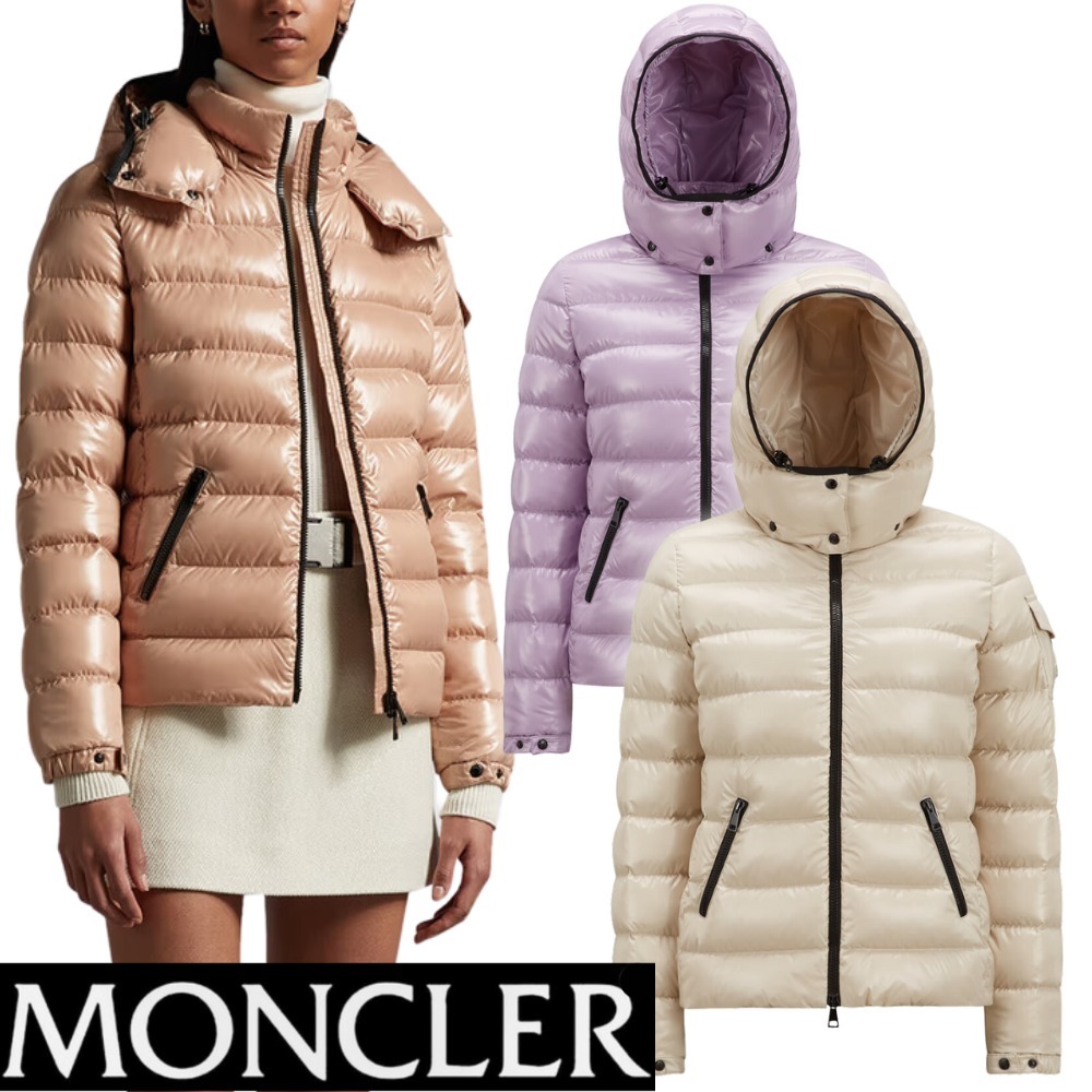 【MONCLER】3色☆ Bady ロゴパッチ Short ダウンジャケット