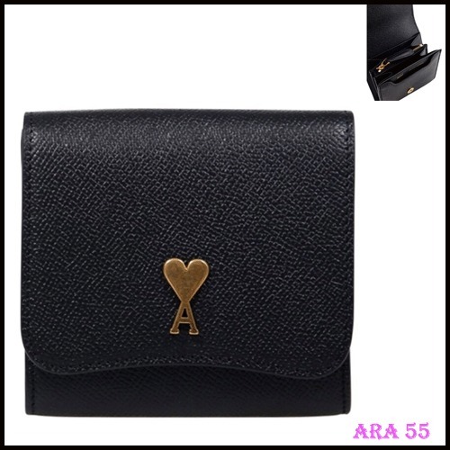 AMI PARIS(アミ パリス)/関税送料込み Heart Logo 半財布