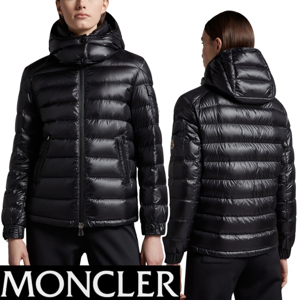 【MONCLER】Black☆Dalles ロゴ Short ダウンジャケット