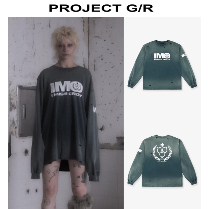 【PROJECT G/R】24fw IMO WASHED LONG SLEEVE