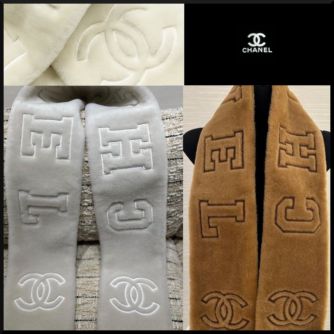 【2色展開★】CHANEL ココネージュマフラー