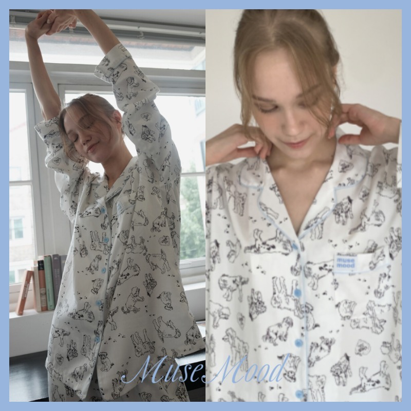 【muse mood】New York Dog pajama