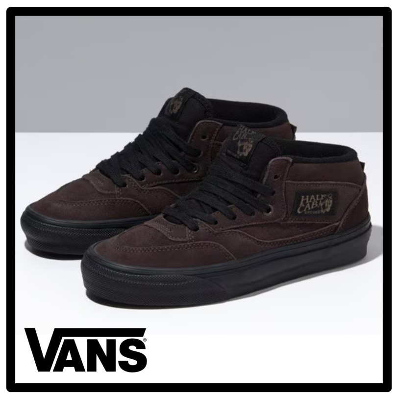 関税込★VANS★SKATE HALF CAB '92 VCU★兼用★DARK BROWN/BLACK
