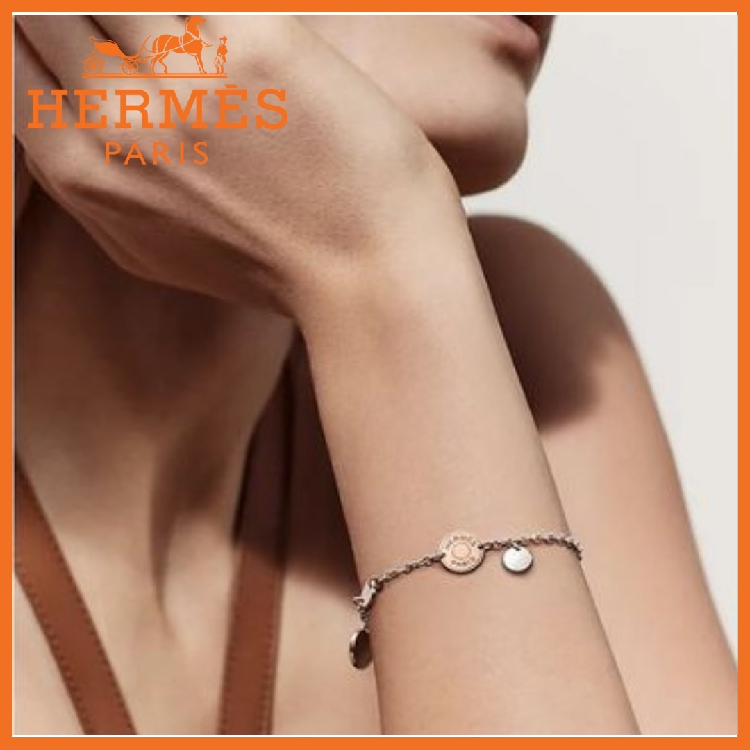 【HERMES】上品でエレガント♪ エクスリブリス ブレスレット