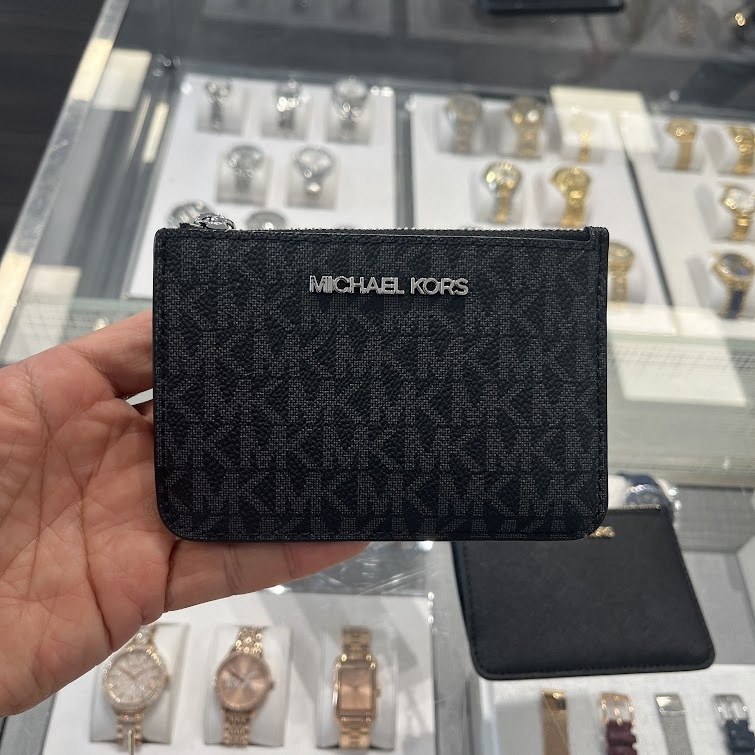 《超人気》 MICHAEL KORS JET SET TRAVEL CARD CASE キーリング