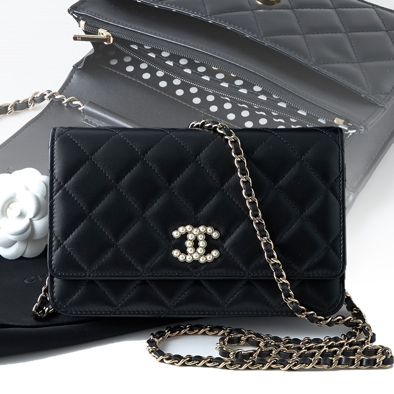 【関税込】国内即発 CHANEL マトラッセ チェーンウォレット