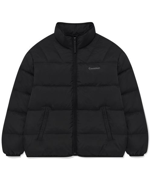 アウターその他 COVERNAT RDS Coverlight Stand Collar Down Black CO2304DP21BK