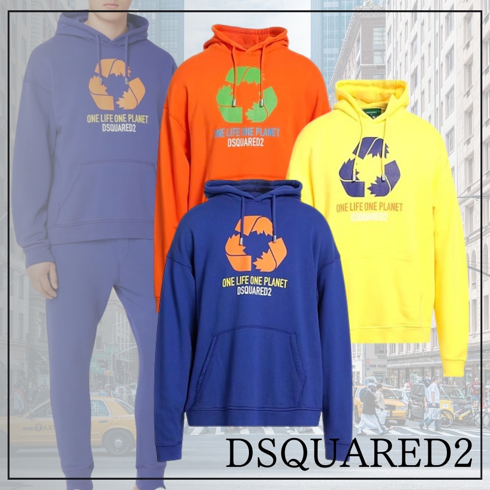 【日常を華やかに彩る】DSQUARED2 スウェットパーカー