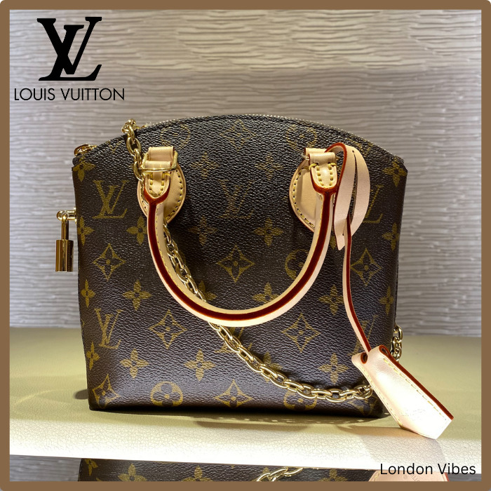 使いやすいサイズで可愛い♪ LV Lockit ロックイット BB バッグ
