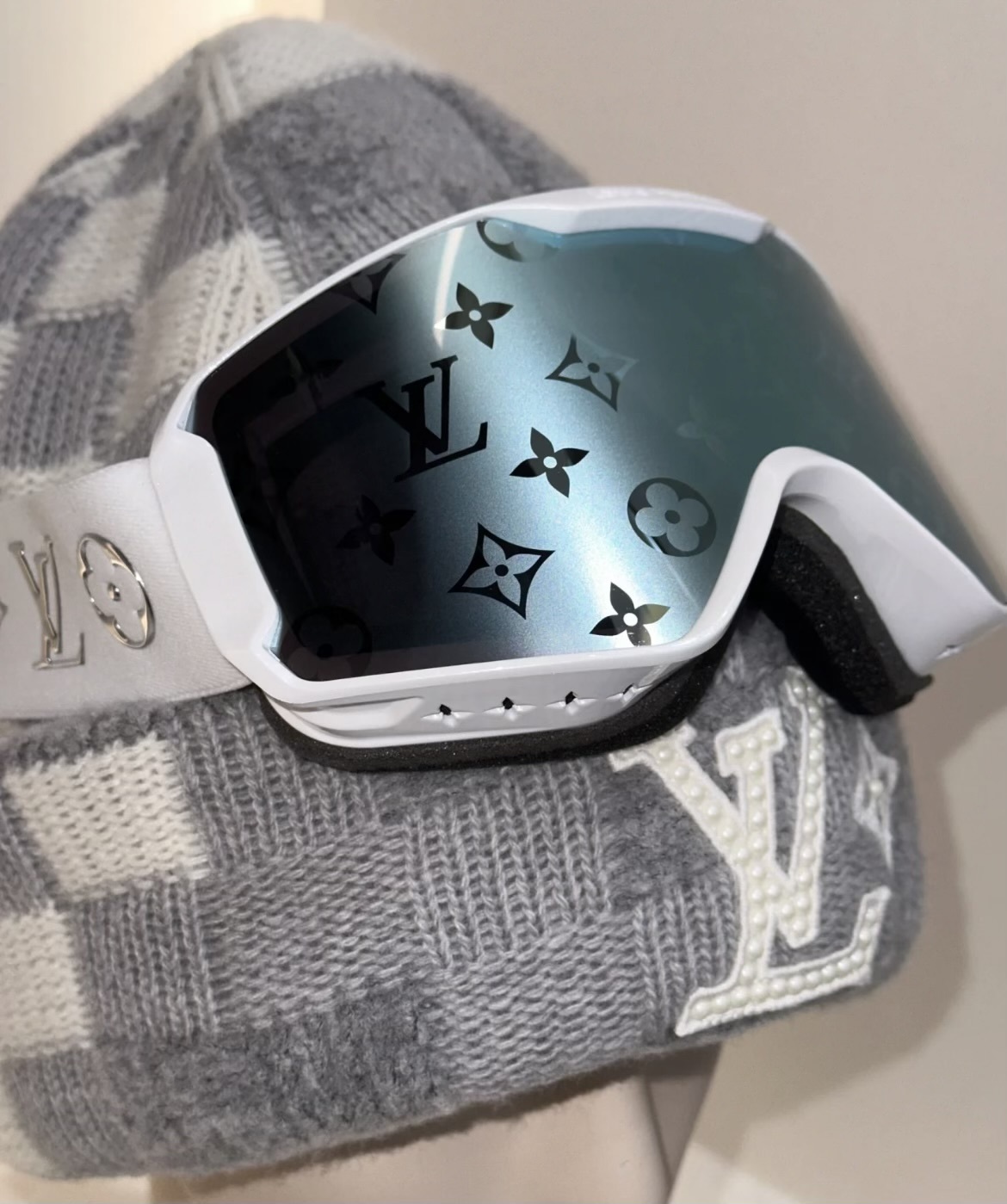 モノグラムがお洒落☆】Louis Vuitton スキー ゴーグル スノボ