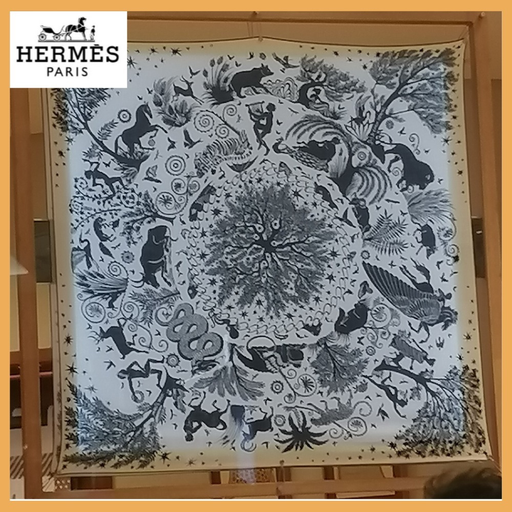 ◆入手困難★HERMES★Sous le Charme d'Orphee 140 スカーフ