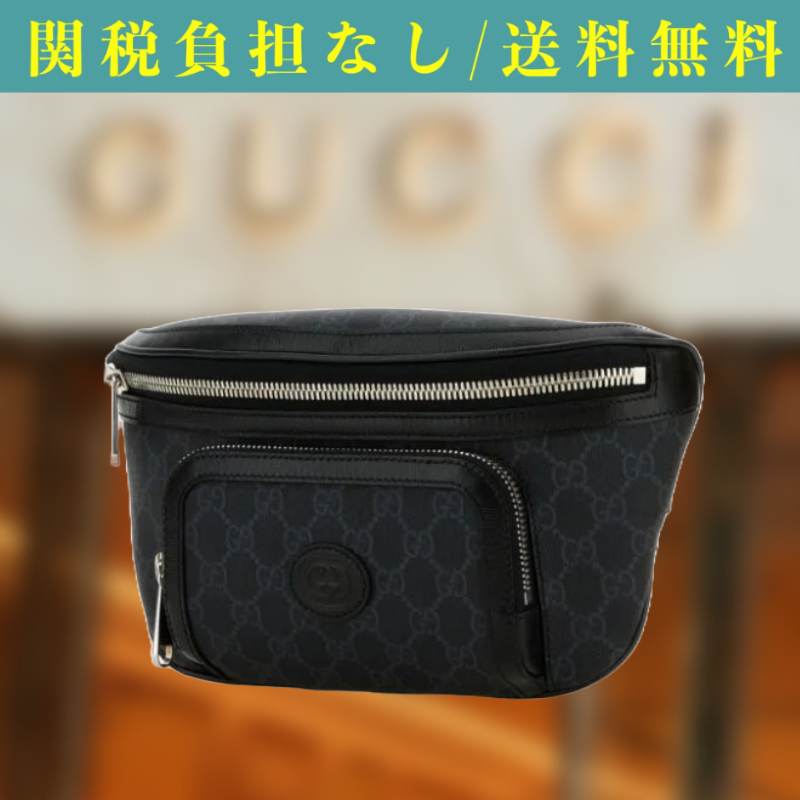 関税負担なし☆GUCCI GG ラージ ベルトバッグ