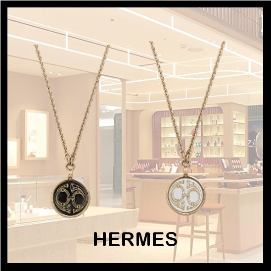 ☆Hermes☆Medaille Bijou Deux Cors ネックレス small model