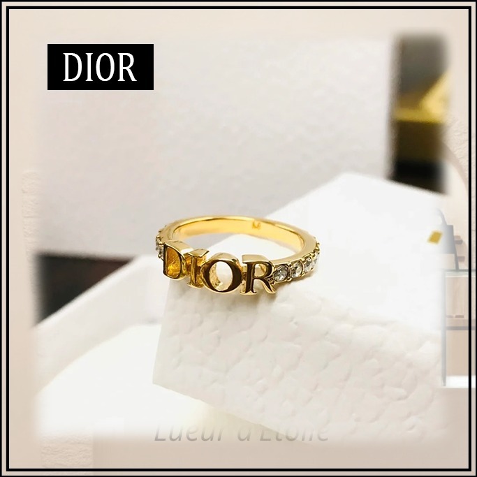 【ロゴが可愛い】DIOR Dio(r)evolution リング