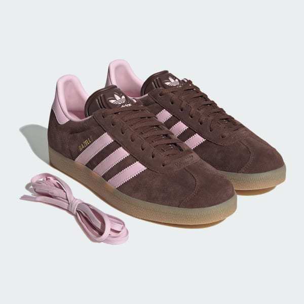 関税込み【ADIDAS】GAZELLE BROWN PINKスニーカー