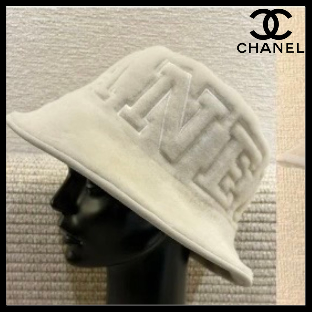 ふわふわピンクが可愛い☆【CHANEL 】バケットハット ココビーチ 超限定】CHANEL 2024ココビーチ限定 バケット ハット (CHANEL