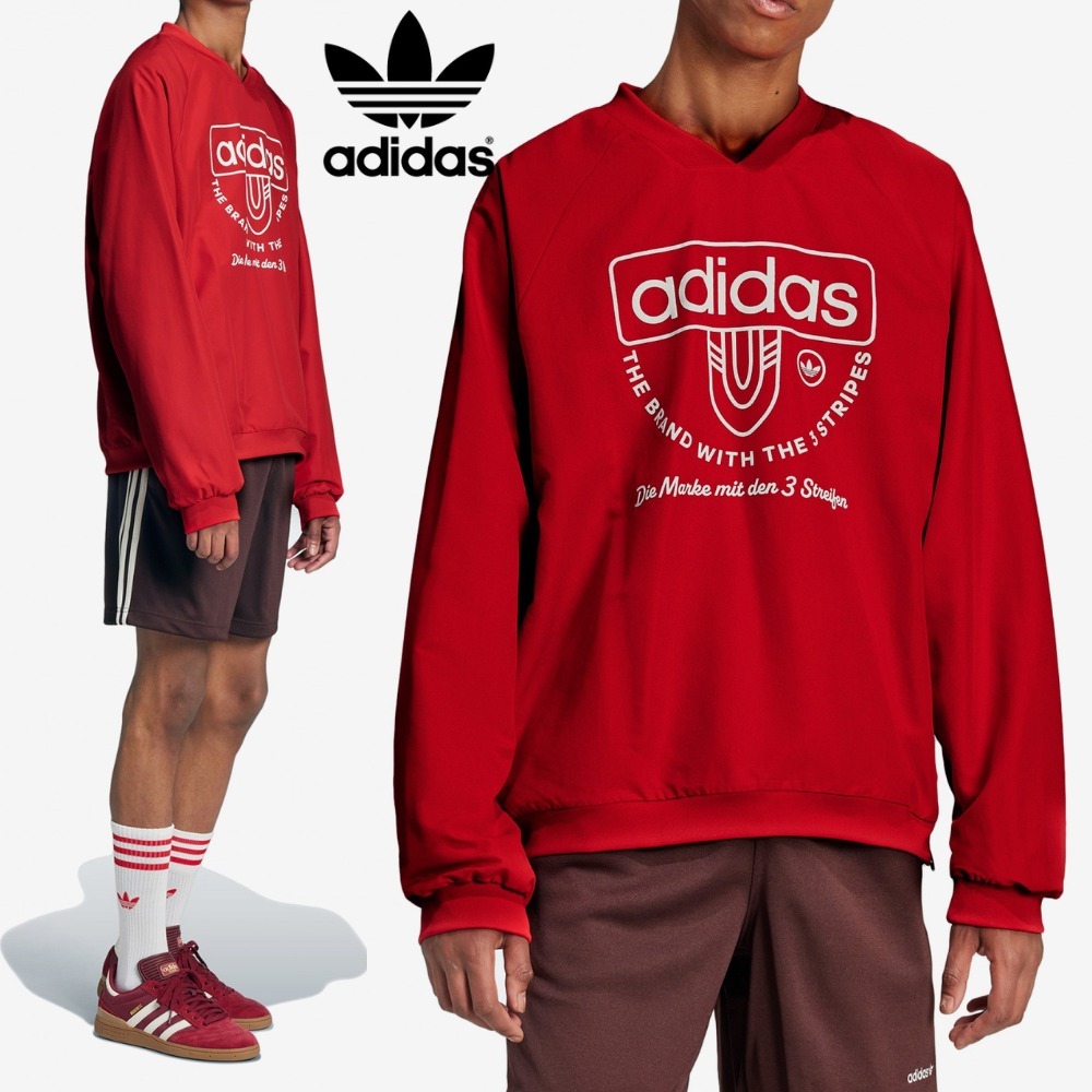 関税送料込♪Adidas/Grfx ドリルトップ