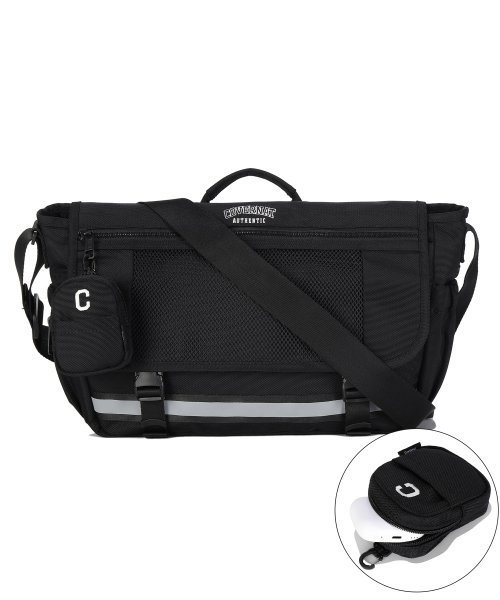 バッグ・カバンその他 COVERNAT Edu messenger bag black CO2400CB04BK