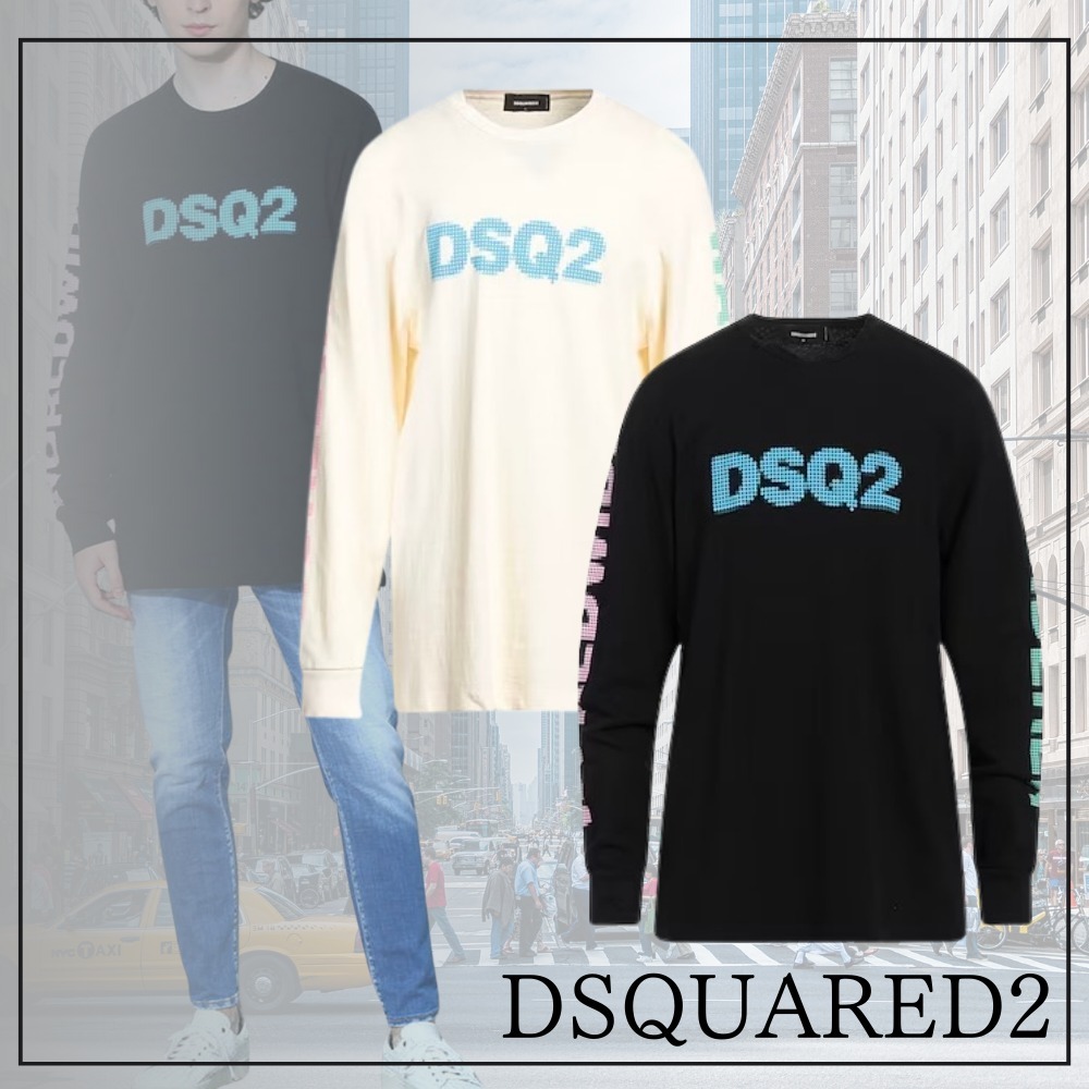 【合わせやすさ抜群！】DSQUARED2 ブランドロゴ スウェット