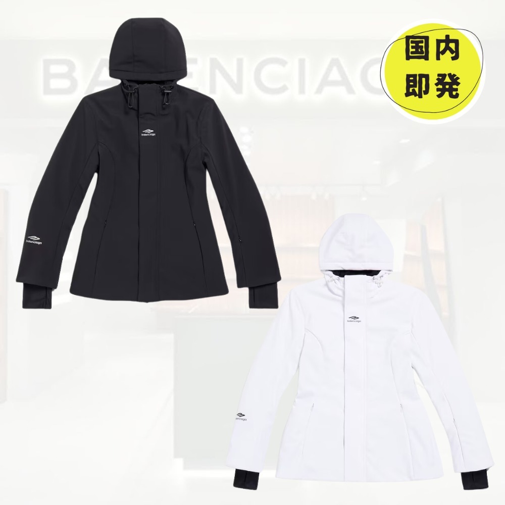 国内即発+BALENCIAGA+3b Sports Icon Ski Hourglass パーカ