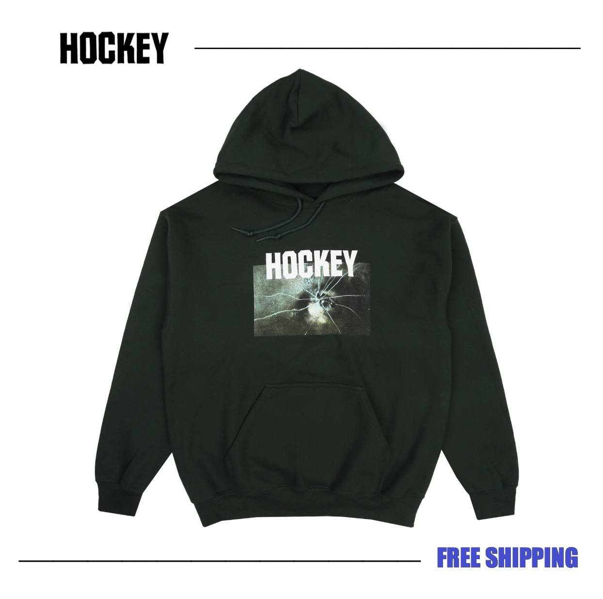 【HOCKEY】Hockey Thin Ice Hoodie