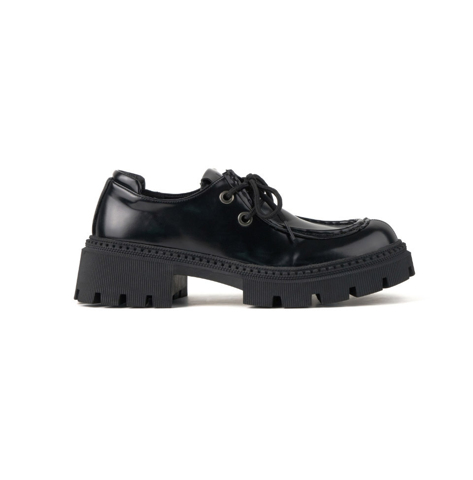 ★LEATHERY★ Polished Wallaby Shoes (5.5cm)