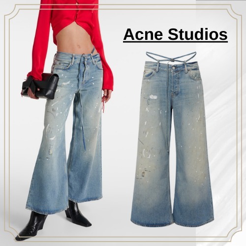 【Acne Studios】ローライズ フレアジーンズ
