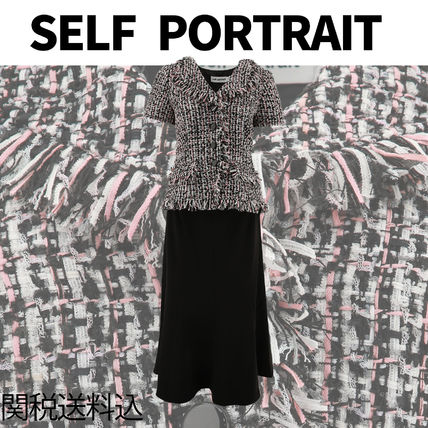 千鳥格子 SELF PORTRAIT(セルフ・ポートレイト) ワンピース