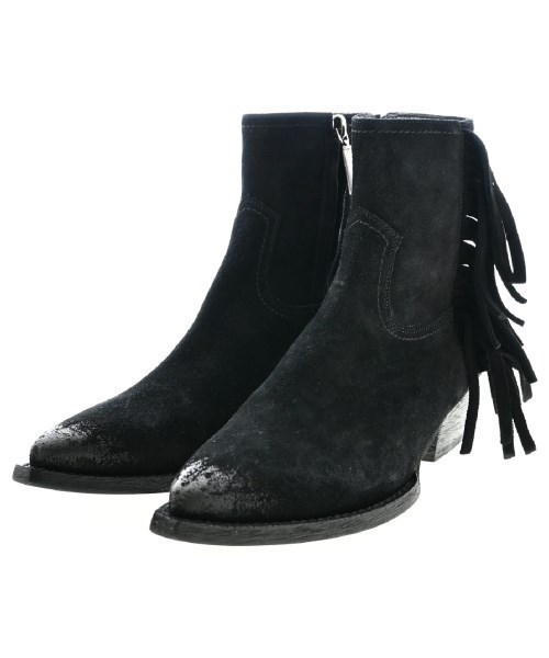 SAINT LAURENT PARIS サンローランパリ ブーツ 黒 2137124L0098