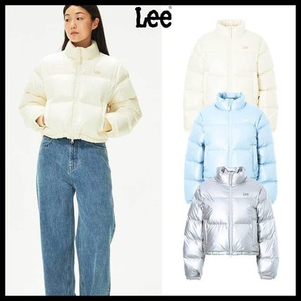 ●LEE●WOMEN'S CROPPED FLEECE SHORT DOWN フリースダウン 人気 LEE(リー ) ダウンジャケット・コート(レディース) - 海外通販の