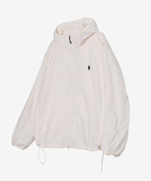 ジャケット YALE Heritage Than Lightweight Packable Windbreaker Cream YE