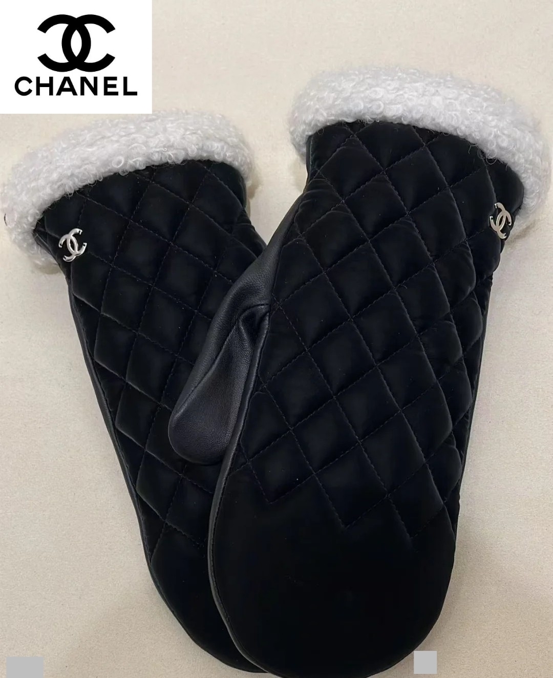 【CHANEL】24N シャネルココネージュ♪ ミトングローブ 手袋